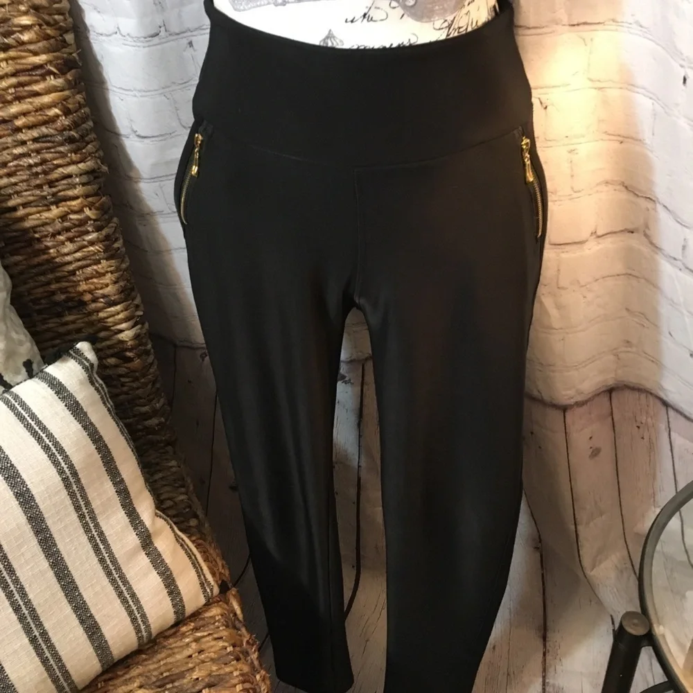 No brand thick side pocket leggings